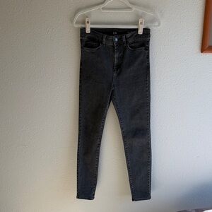 C&A Gray Black Skinny Jeans